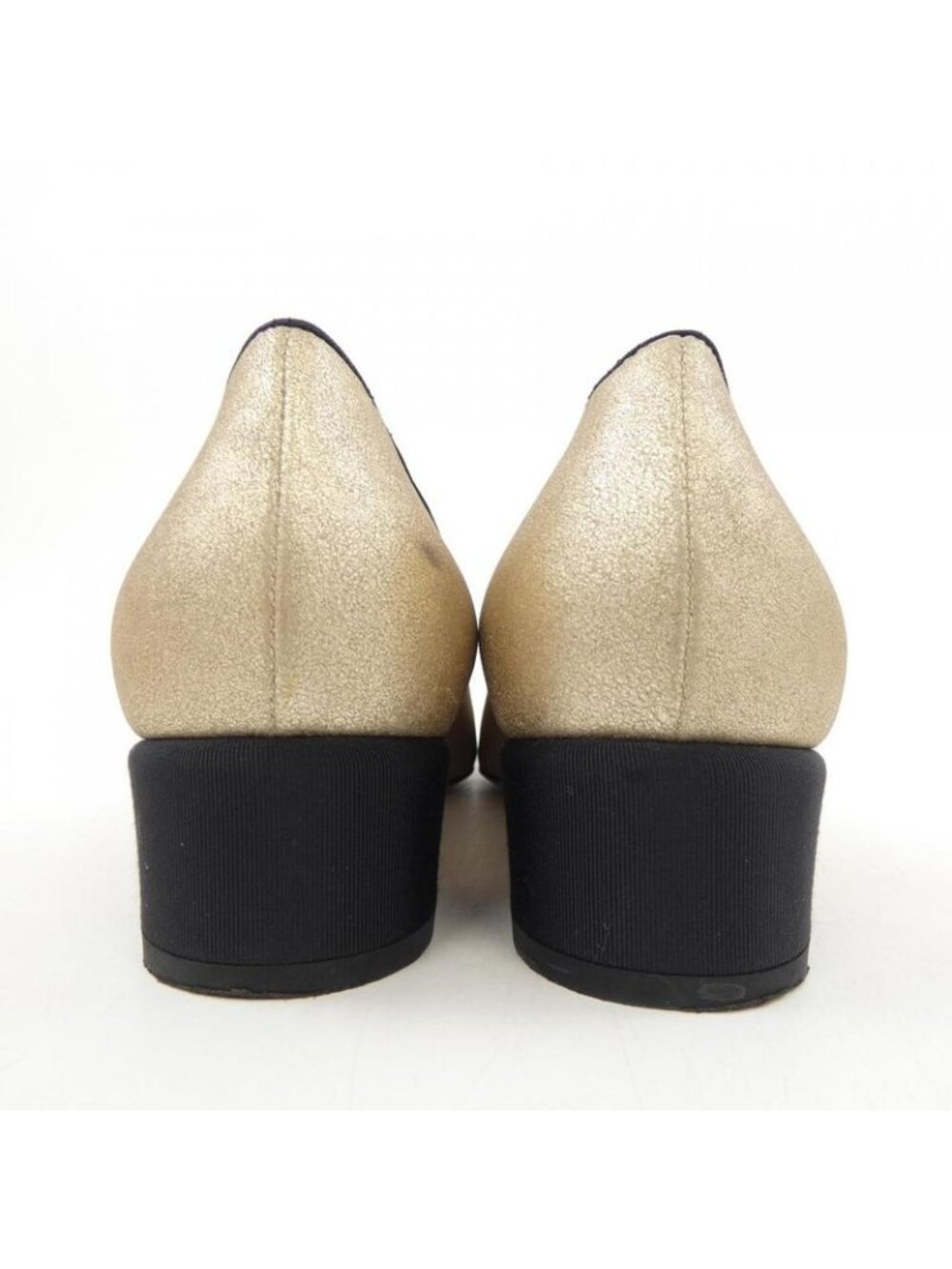 Chanel Size 37.5 Black Shoes - Picture 5 of 6